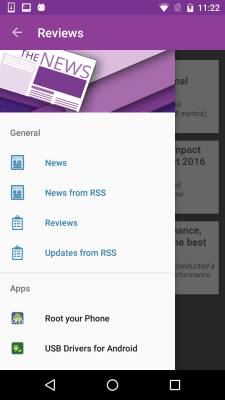 Screenshot of the application Latest Technology News - #2