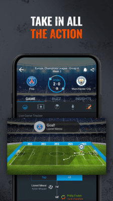 Screenshot of the application 365Scores - #3