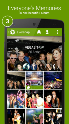 Screenshot of the application Eversnap, events, weddings - #5
