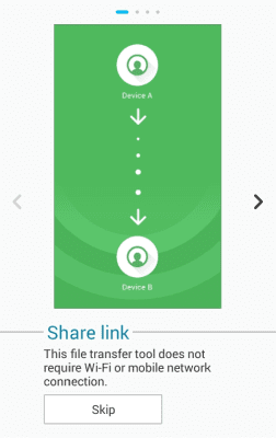 Screenshot of the application Share Link - #4
