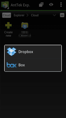 Screenshot of the application Cloud Client for AntTek File Explorer - #2