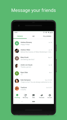 Screenshot of the application Pushbullet - #4