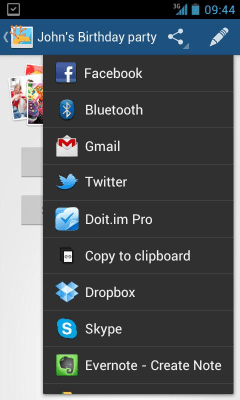 Screenshot of the application Share.Pho.to - #7