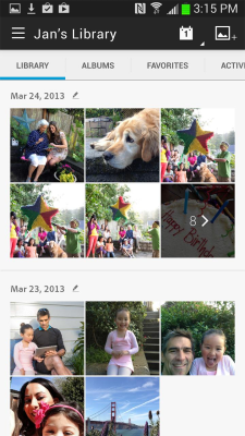 Screenshot of the application Adobe Revel - #6