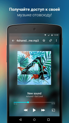 Screenshot of the application 4shared - #2