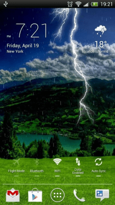 Screenshot of the application Weather Now Forecast & Widgets - #5