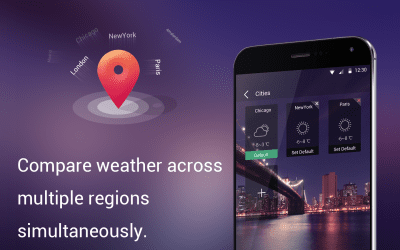 Screenshot of the application Solo Weather - #5
