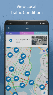 Screenshot of the application WeatherBug - #5
