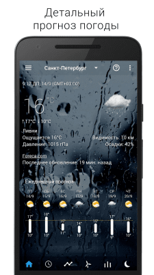 Screenshot of the application Sense Flip Clock & Weather - #2