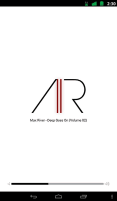 Screenshot of the application Air::Radio - #4