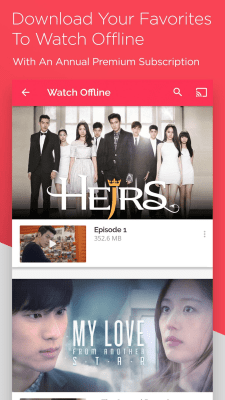 Screenshot of the application DramaFever - Watch TV & Dramas - #4