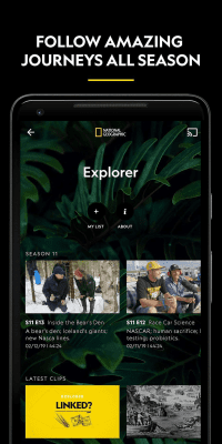 Screenshot of the application Nat Geo TV - #2