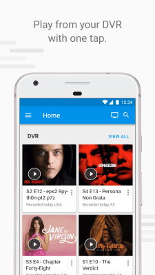 Screenshot of the application Fiber TV - #4