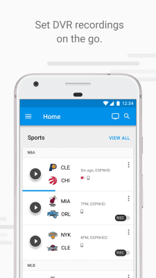 Screenshot of the application Fiber TV - #5