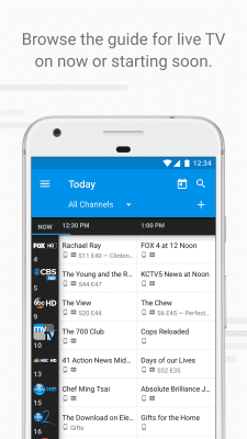 Screenshot of the application Fiber TV - #6