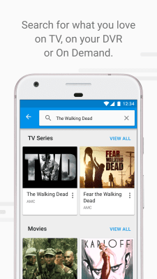 Screenshot of the application Fiber TV - #7