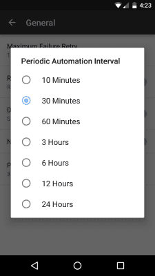 Screenshot of the application Network Signal Resetter Free - #3