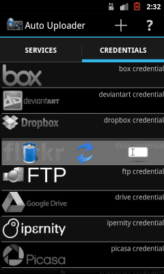 Screenshot of the application Auto Uploader - DISCONTINUED - #3