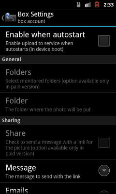 Screenshot of the application Auto Uploader - DISCONTINUED - #5