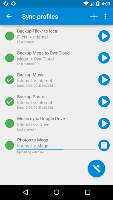 Screenshot of the application Synchronize Ultimate - #2