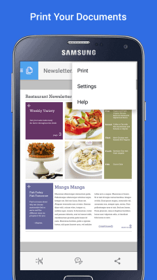 Screenshot of the application Samsung Print Service Plugin - #3