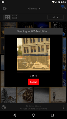 Screenshot of the application ACDSee Mobile Sync - #8