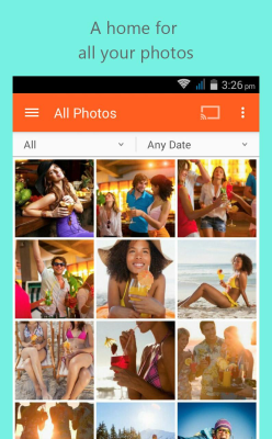 Screenshot of the application abPhoto - #2