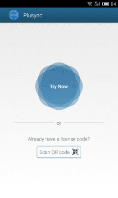 Screenshot of the application Plusync: File Sync and Sharing - #2