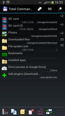 Screenshot of the application Plugin: Drive for Totalcmd - #2