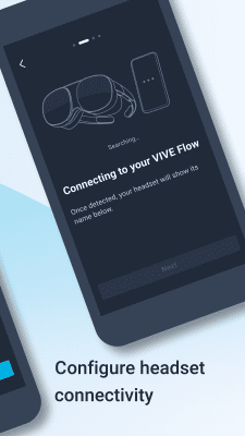 Screenshot of the application Vive - #3