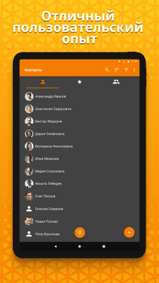 Screenshot of the application Simple Contacts - #5