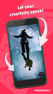 Screenshot of the application Frontback - Photos in social networks - #2