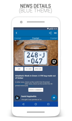 Screenshot of the application Fast Facebook - #2