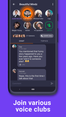 Screenshot of the application Wakie (ex-Budist) - #3