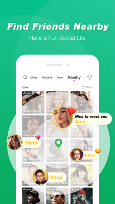 Screenshot of the application LiveMe - #3