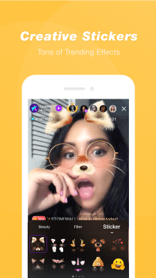 Screenshot of the application LiveMe - #7