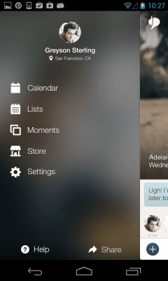Screenshot of the application Couple - Relationship App - #3