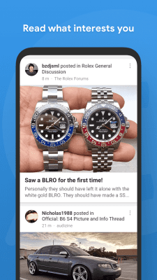Screenshot of the application Tapatalk - #3