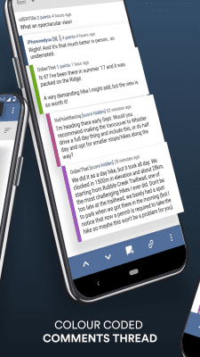 Screenshot of the application BaconReader for Reddit - #4