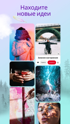 Screenshot of the application Pinterest - #2