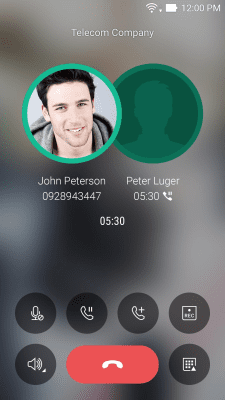 Screenshot of the application ASUS Calling Screen - #4