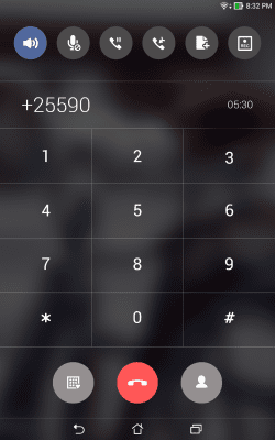 Screenshot of the application ASUS Calling Screen - #8