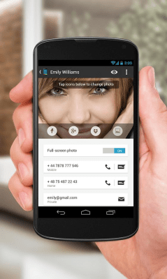 Screenshot of the application Full Screen Caller ID - BIG! - #4