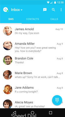 Screenshot of the application Dialer + - #5