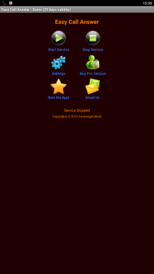 Screenshot of the application Easy Call Answer - #2