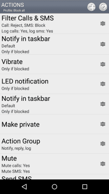 Screenshot of the application Call Master - #2