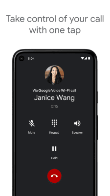 Screenshot of the application Google Voice - #2