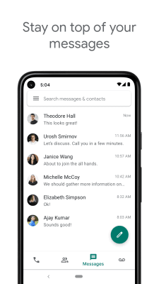 Screenshot of the application Google Voice - #3