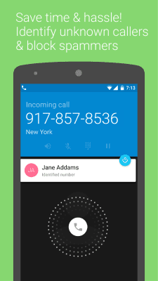 Screenshot of the application Contacts+ - #2