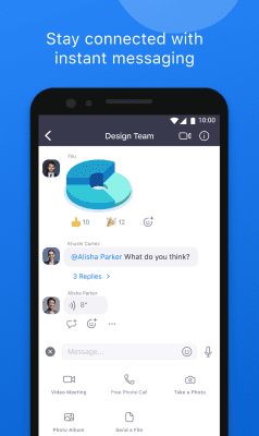 Screenshot of the application ZOOM Cloud Meetings - #5